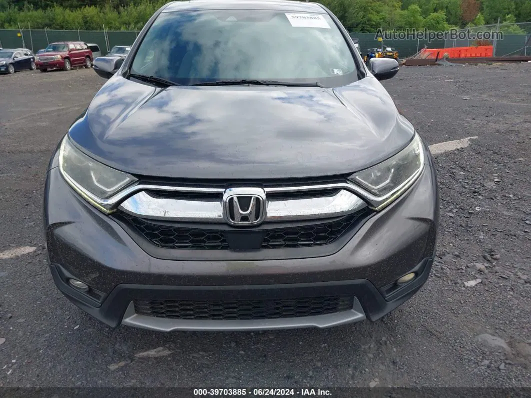 2017 Honda Cr-v Ex Gray vin: 2HKRW2H51HH615155