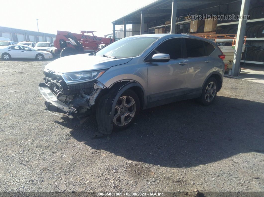 2017 Honda Cr-v Ex Silver vin: 2HKRW2H51HH633199