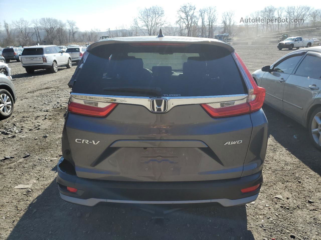 2018 Honda Cr-v Ex Серый vin: 2HKRW2H51JH101960