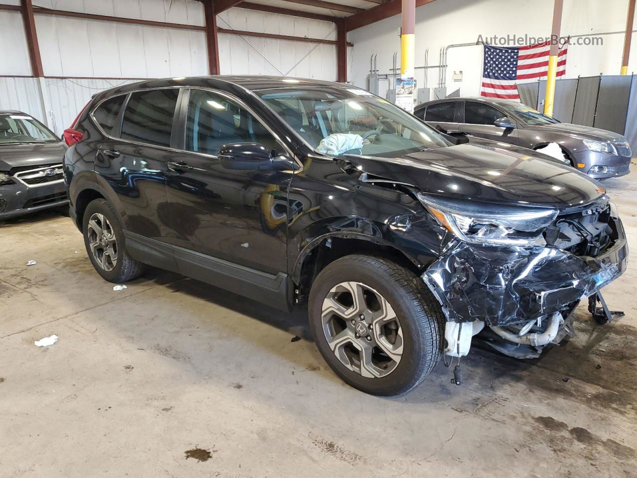 2018 Honda Cr-v Ex Black vin: 2HKRW2H51JH615016