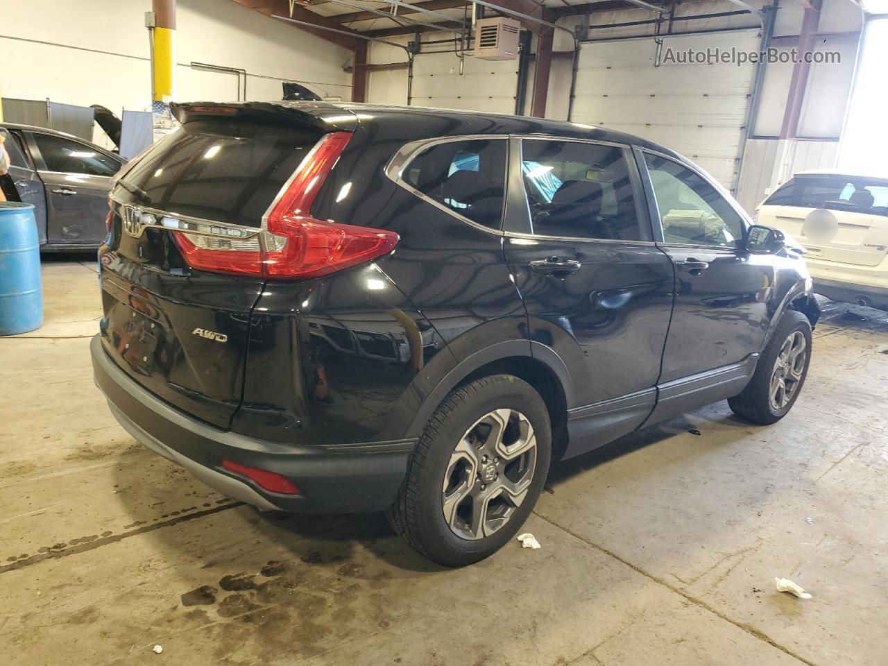 2018 Honda Cr-v Ex Black vin: 2HKRW2H51JH615016