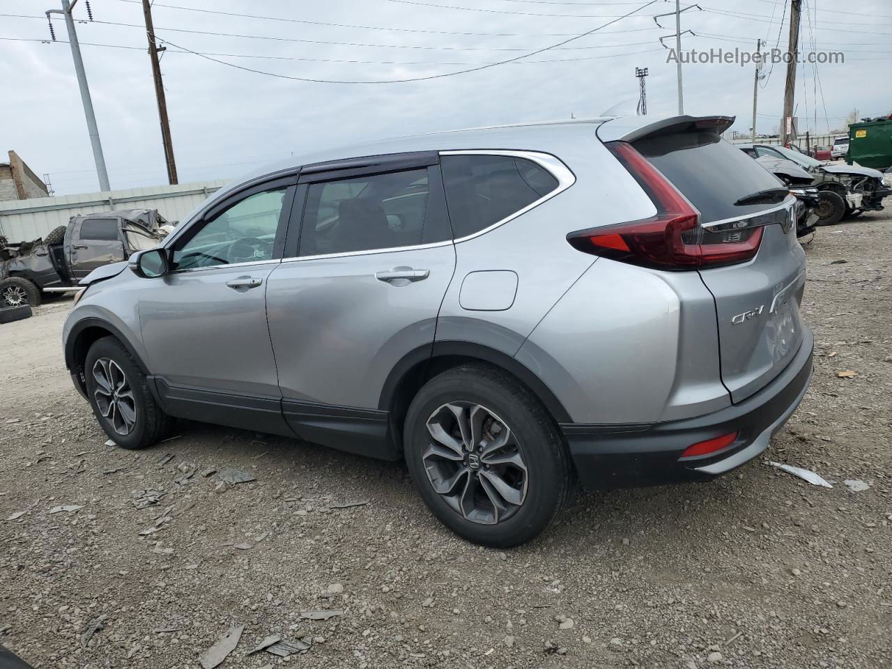 2020 Honda Cr-v Ex Silver vin: 2HKRW2H51LH681066