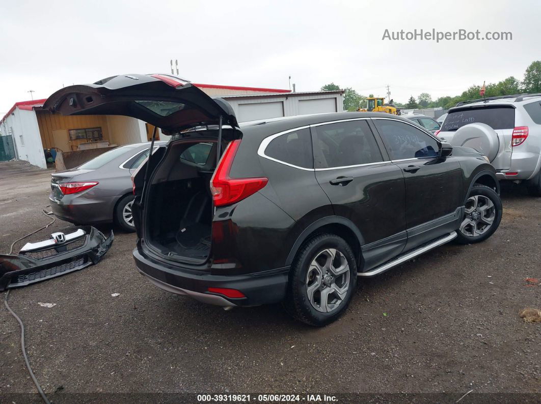 2017 Honda Cr-v Ex Черный vin: 2HKRW2H52HH653607