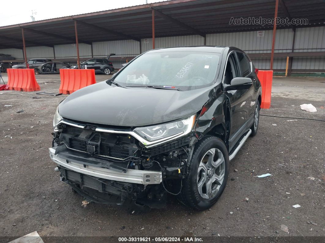 2017 Honda Cr-v Ex Black vin: 2HKRW2H52HH653607