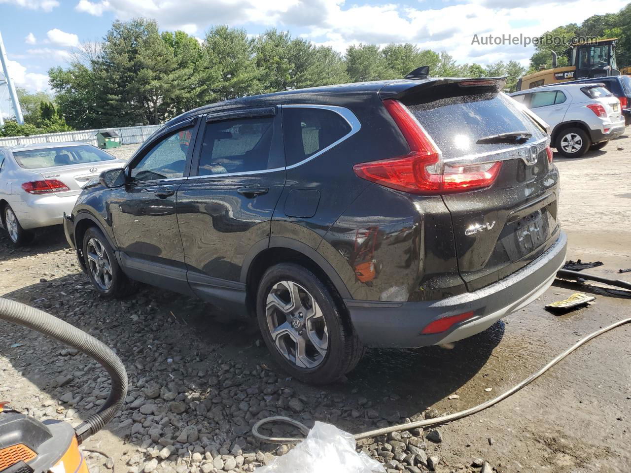 2017 Honda Cr-v Ex Black vin: 2HKRW2H52HH661934