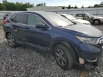 2017 Honda Cr-v Ex Blue vin: 2HKRW2H52HH667412