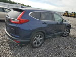 2017 Honda Cr-v Ex Blue vin: 2HKRW2H52HH667412