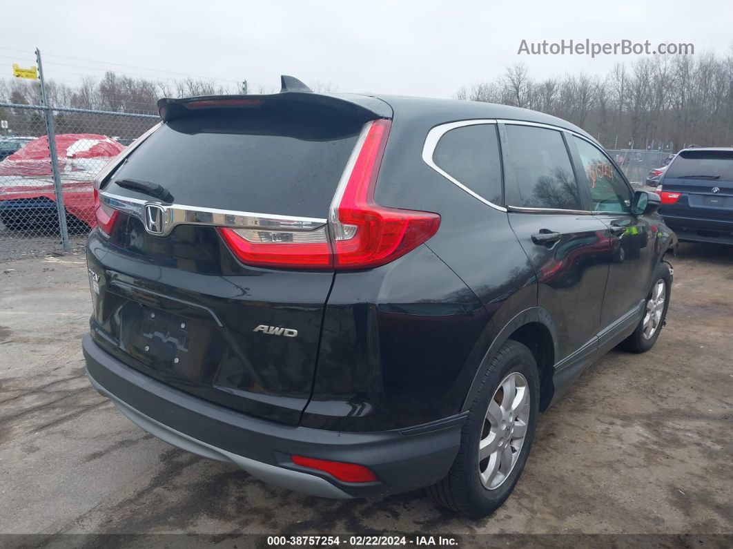 2017 Honda Cr-v Ex Black vin: 2HKRW2H52HH685876