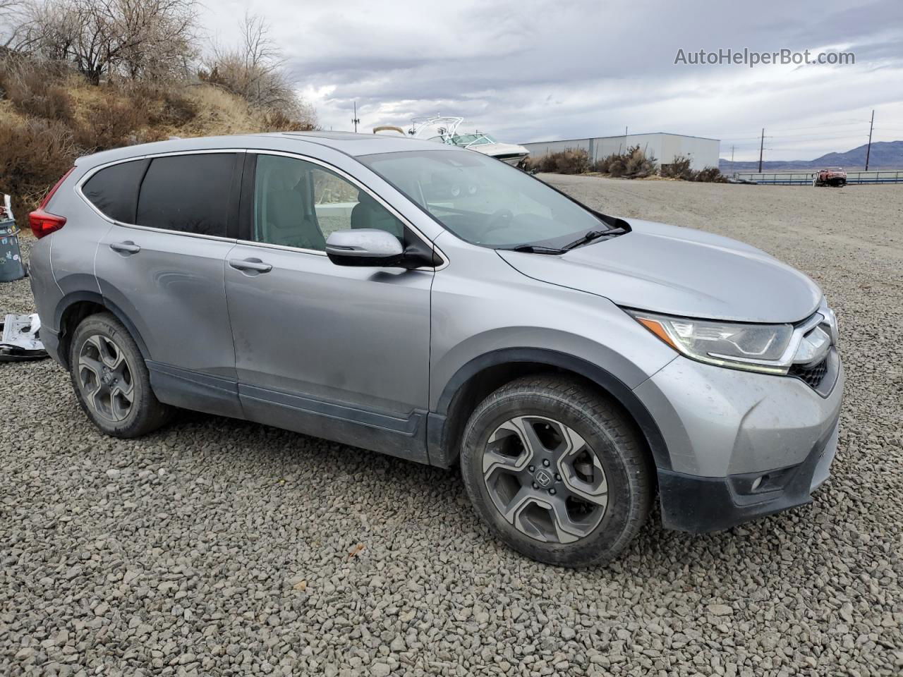 2018 Honda Cr-v Ex Серебряный vin: 2HKRW2H52JH601514