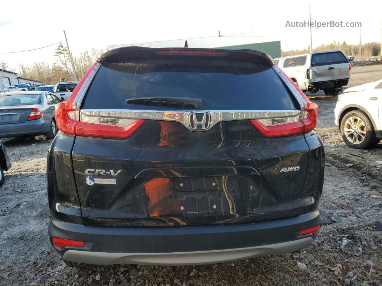 2019 Honda Cr-v Ex Черный vin: 2HKRW2H52KH660225