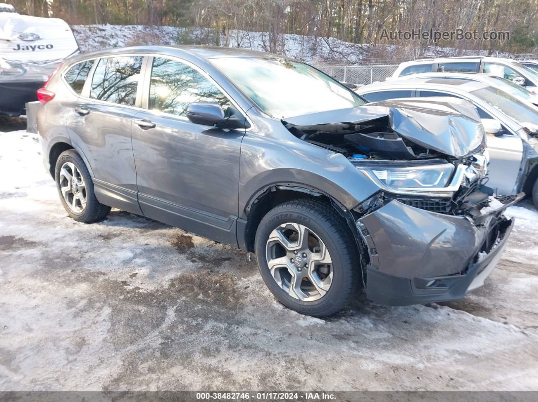 2019 Honda Cr-v Ex Серый vin: 2HKRW2H52KH674271