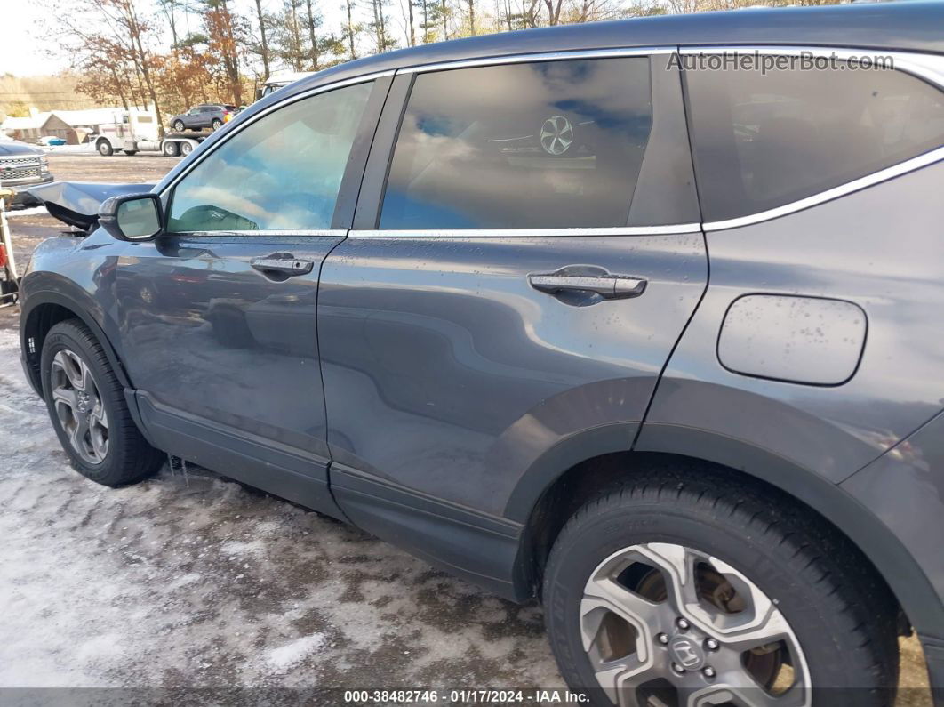 2019 Honda Cr-v Ex Gray vin: 2HKRW2H52KH674271