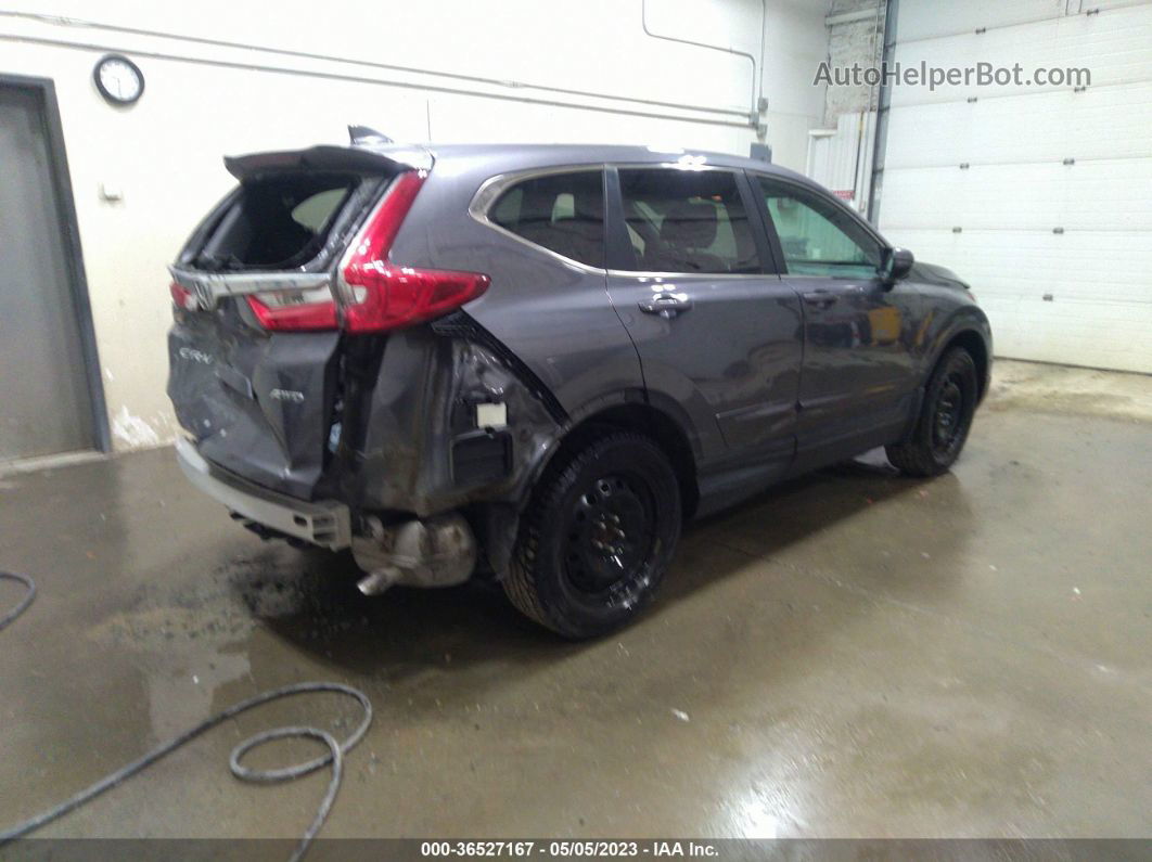 2017 Honda Cr-v Ex Gray vin: 2HKRW2H53HH623841