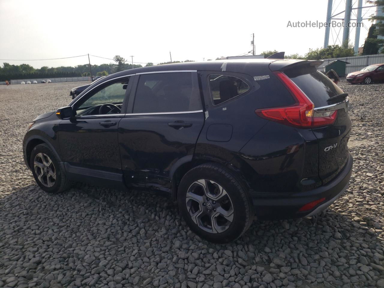 2017 Honda Cr-v Ex Black vin: 2HKRW2H53HH647976