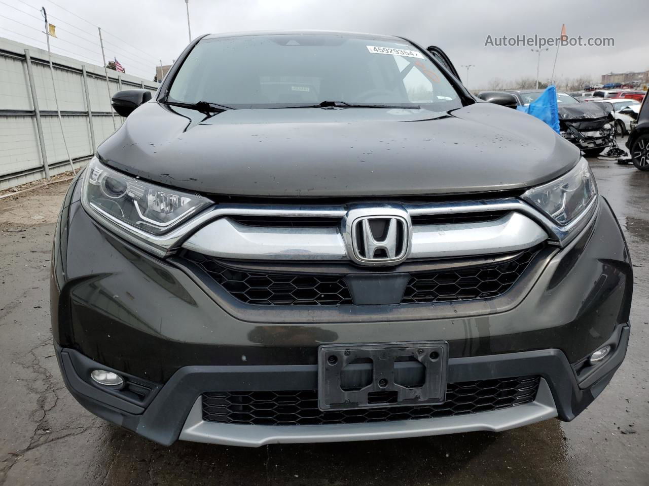 2018 Honda Cr-v Ex Green vin: 2HKRW2H53JH678165