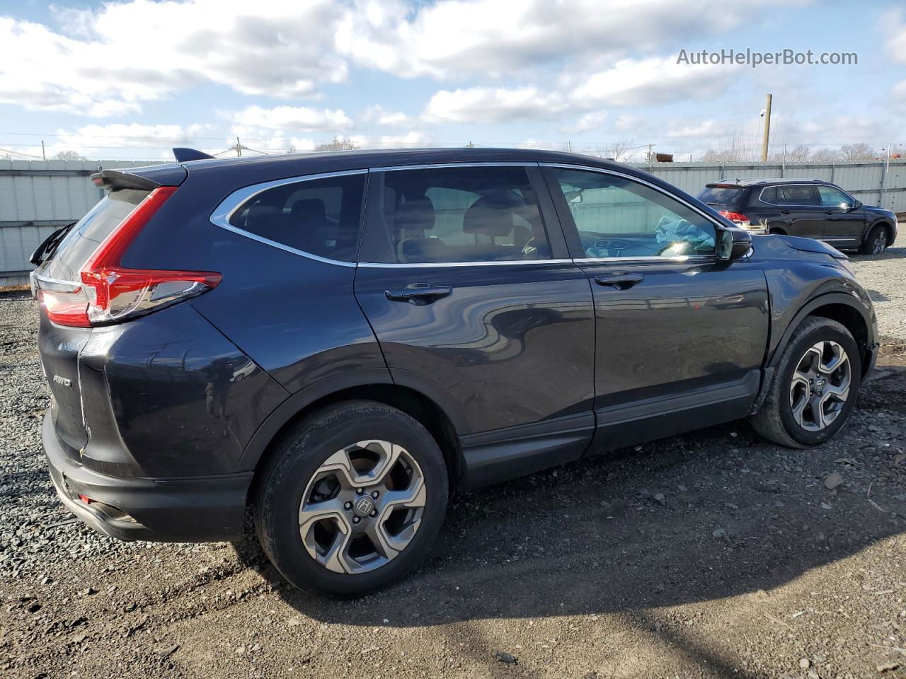 2019 Honda Cr-v Ex Black vin: 2HKRW2H53KH640792