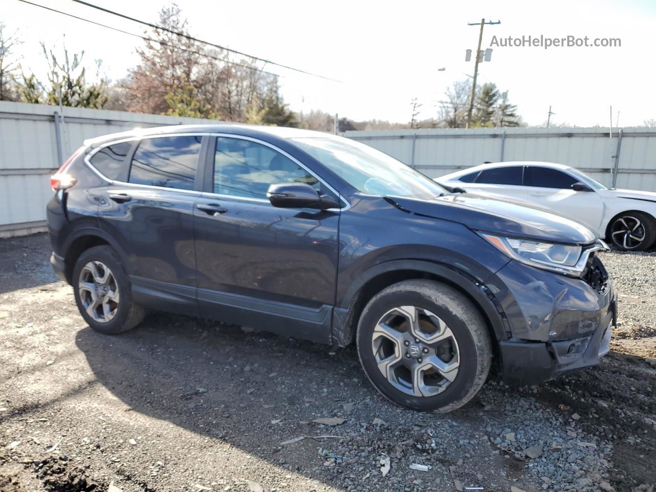 2019 Honda Cr-v Ex Black vin: 2HKRW2H53KH640792