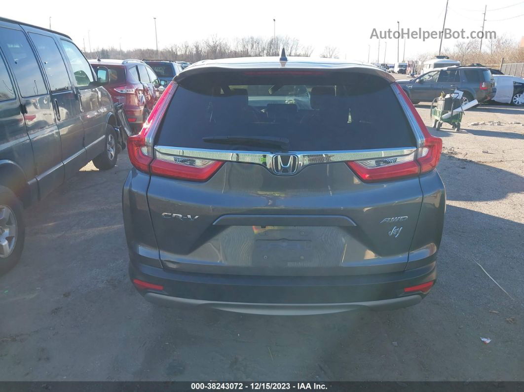 2019 Honda Cr-v Ex Gray vin: 2HKRW2H53KH662808