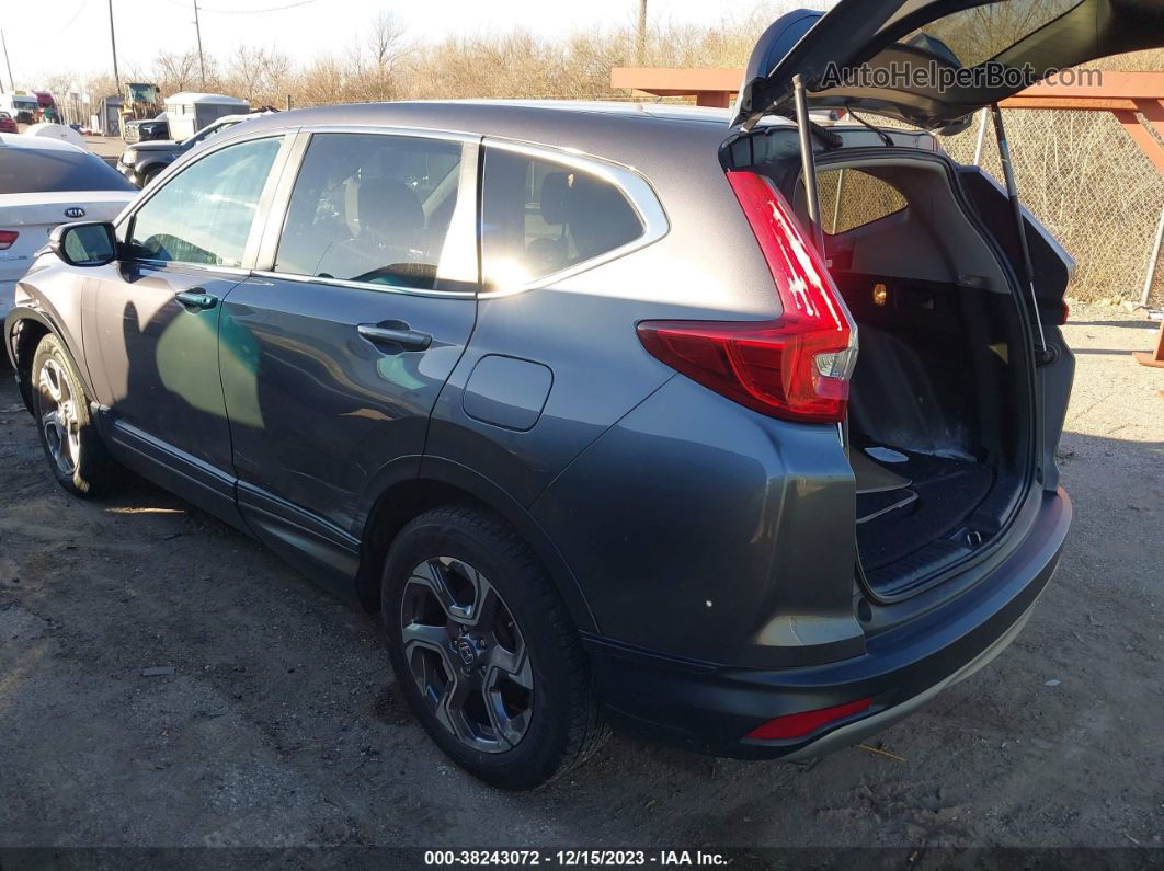 2019 Honda Cr-v Ex Gray vin: 2HKRW2H53KH662808