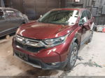 2017 Honda Cr-v Ex Burgundy vin: 2HKRW2H54HH628272