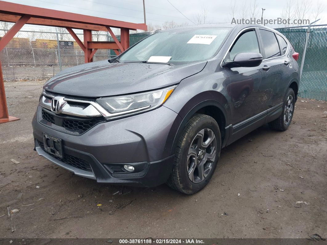 2017 Honda Cr-v Ex Gray vin: 2HKRW2H54HH682932