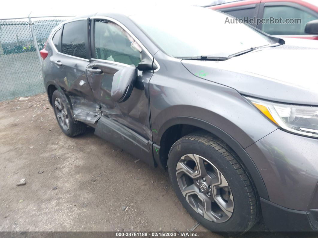 2017 Honda Cr-v Ex Gray vin: 2HKRW2H54HH682932