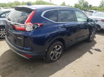 2018 Honda Cr-v Ex Blue vin: 2HKRW2H54JH621442