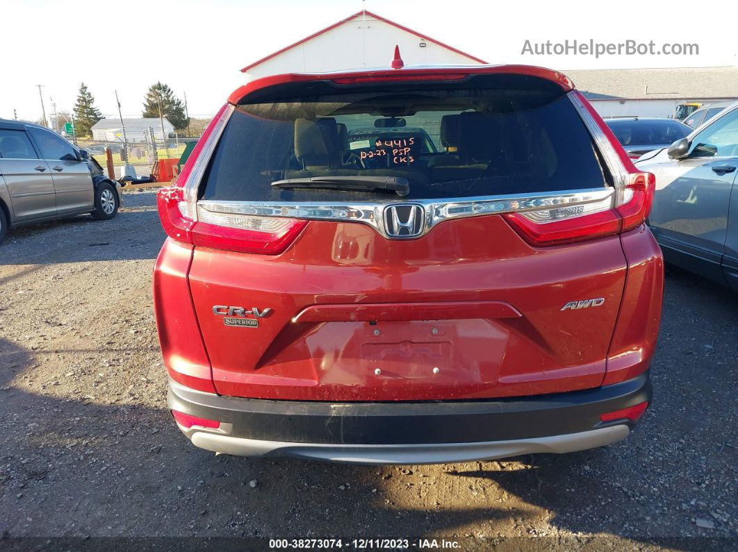 2018 Honda Cr-v Ex Orange vin: 2HKRW2H54JH673024