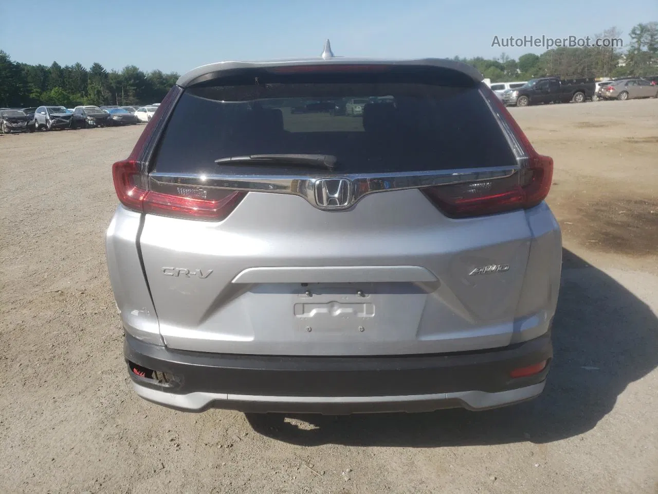 2020 Honda Cr-v Ex Silver vin: 2HKRW2H55LH679143