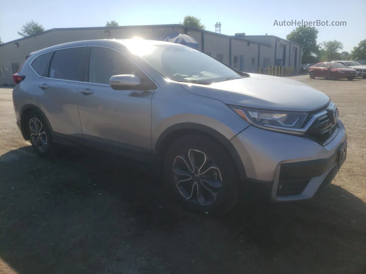 2020 Honda Cr-v Ex Silver vin: 2HKRW2H55LH679143