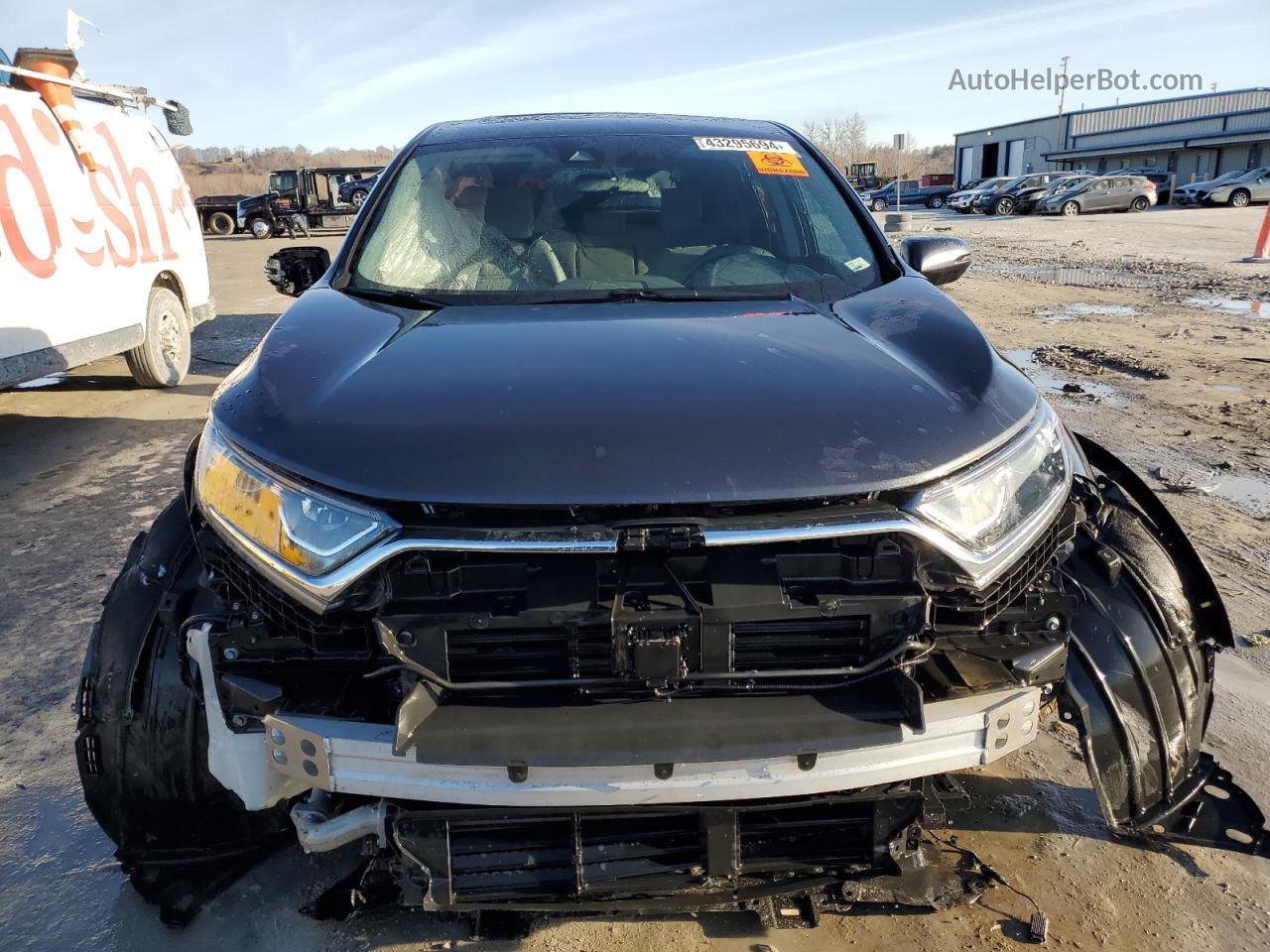 2018 Honda Cr-v Ex Charcoal vin: 2HKRW2H56JH607445