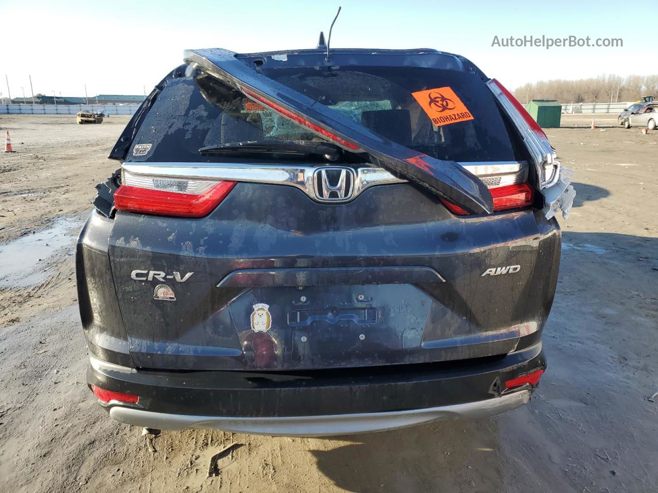 2018 Honda Cr-v Ex Charcoal vin: 2HKRW2H56JH607445