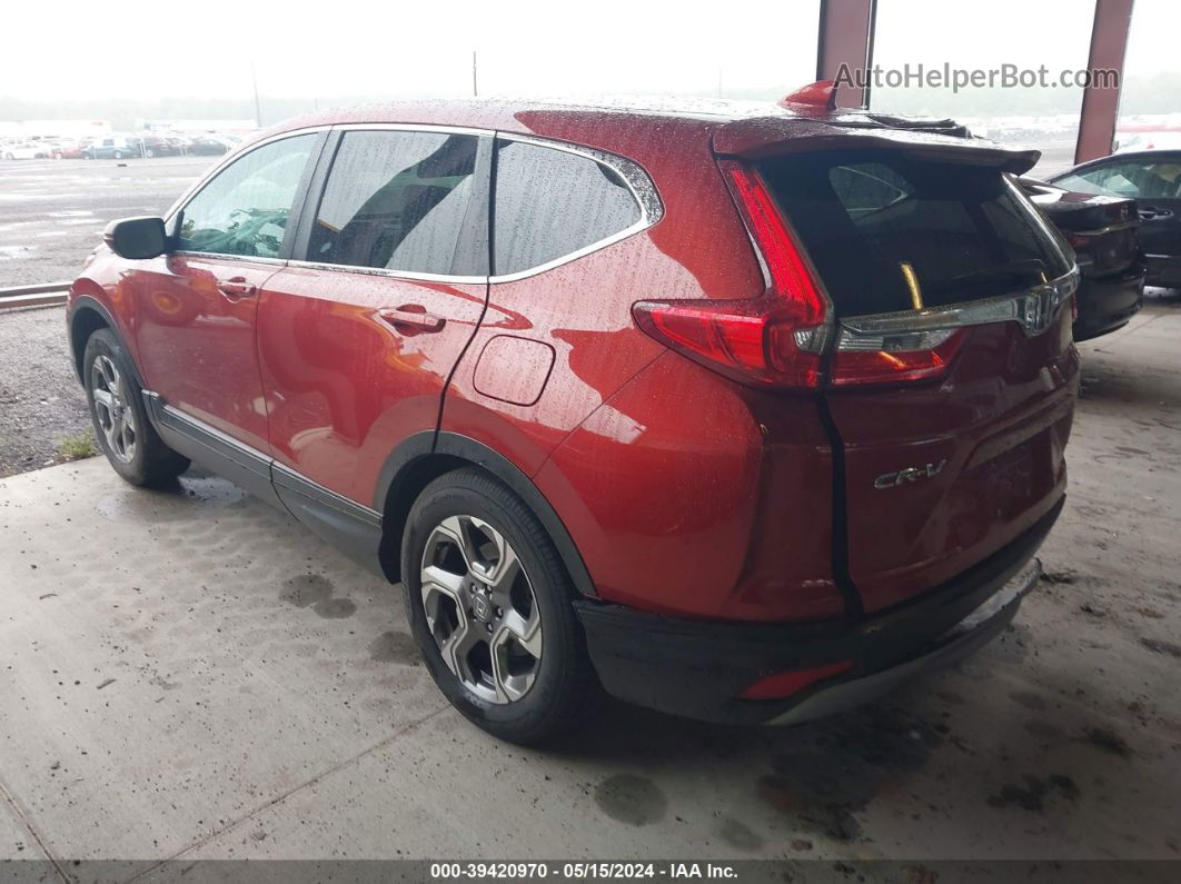 2018 Honda Cr-v Ex Red vin: 2HKRW2H56JH661084