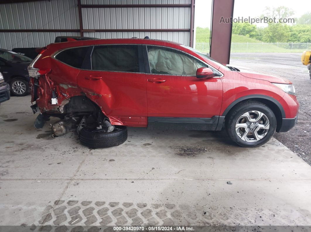 2018 Honda Cr-v Ex Red vin: 2HKRW2H56JH661084