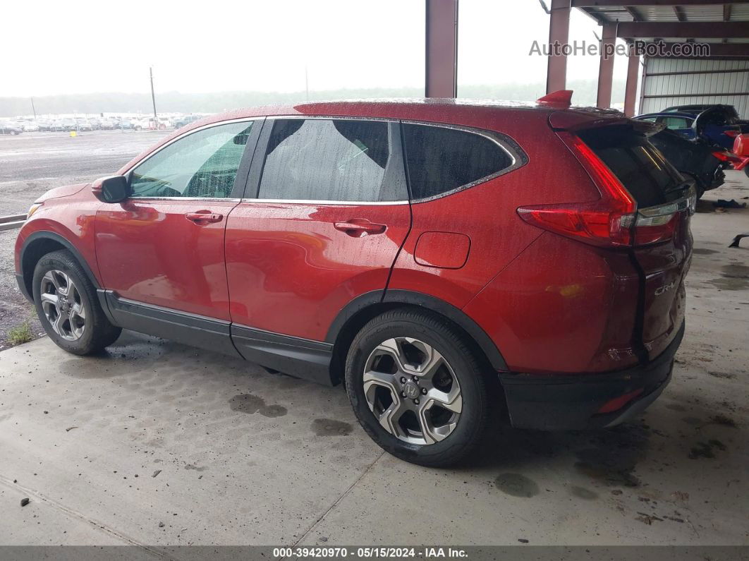 2018 Honda Cr-v Ex Red vin: 2HKRW2H56JH661084