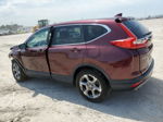 2019 Honda Cr-v Ex Burgundy vin: 2HKRW2H56KH612730