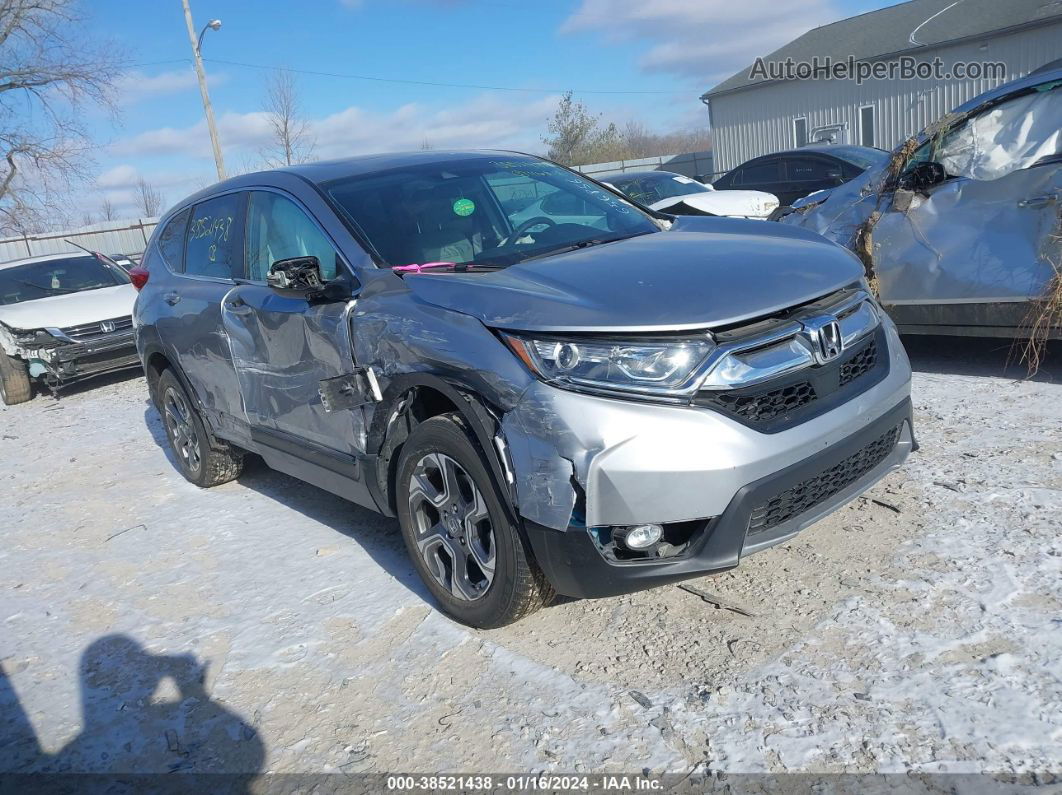 2019 Honda Cr-v Ex Blue vin: 2HKRW2H56KH656856