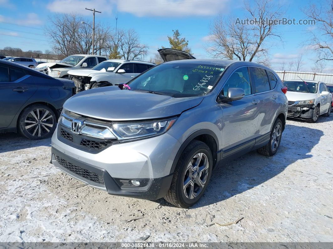 2019 Honda Cr-v Ex Синий vin: 2HKRW2H56KH656856