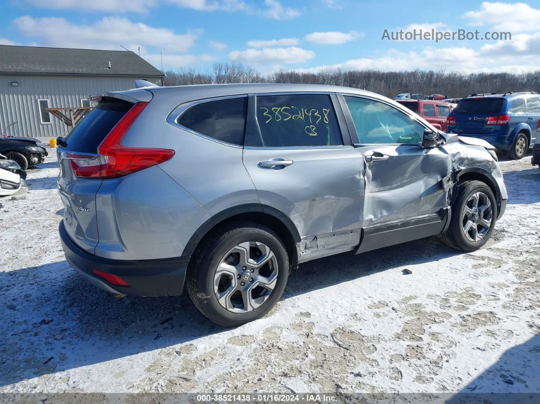 2019 Honda Cr-v Ex Blue vin: 2HKRW2H56KH656856