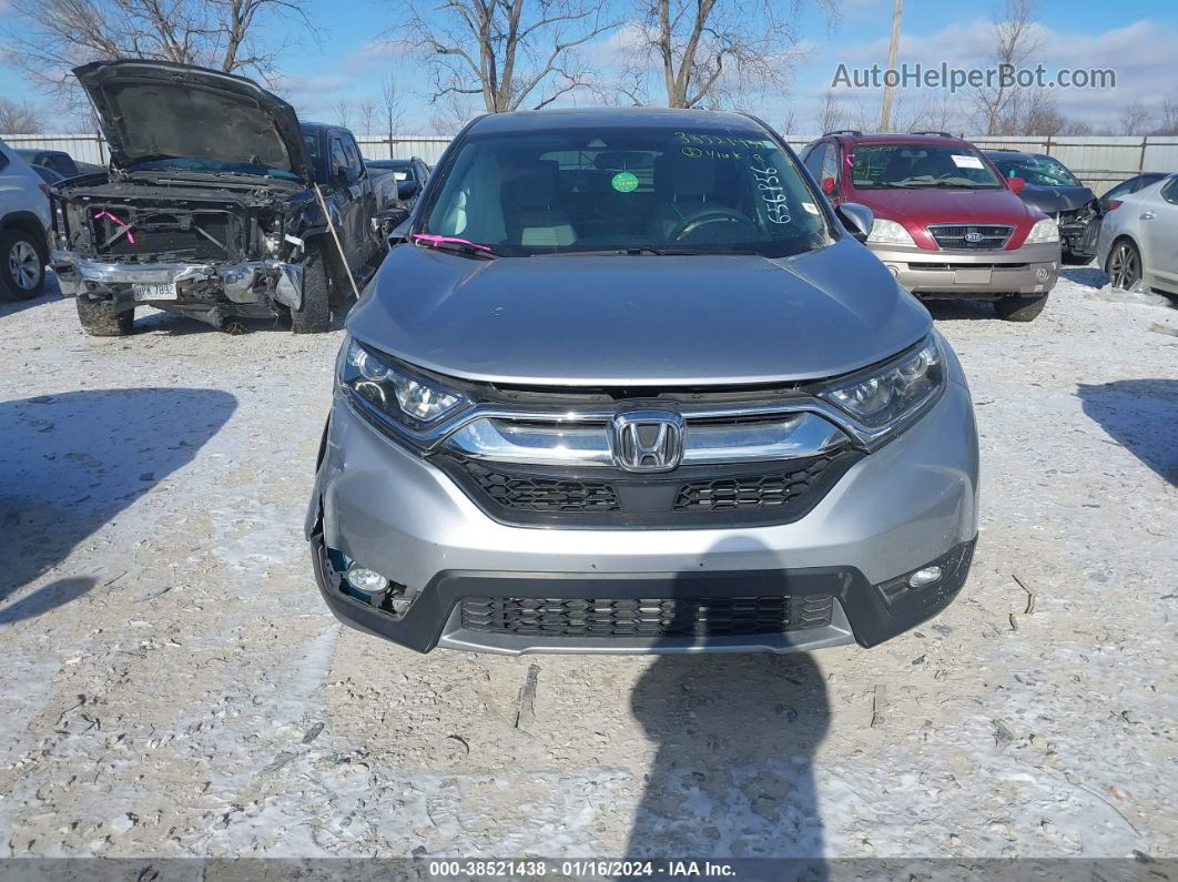 2019 Honda Cr-v Ex Blue vin: 2HKRW2H56KH656856