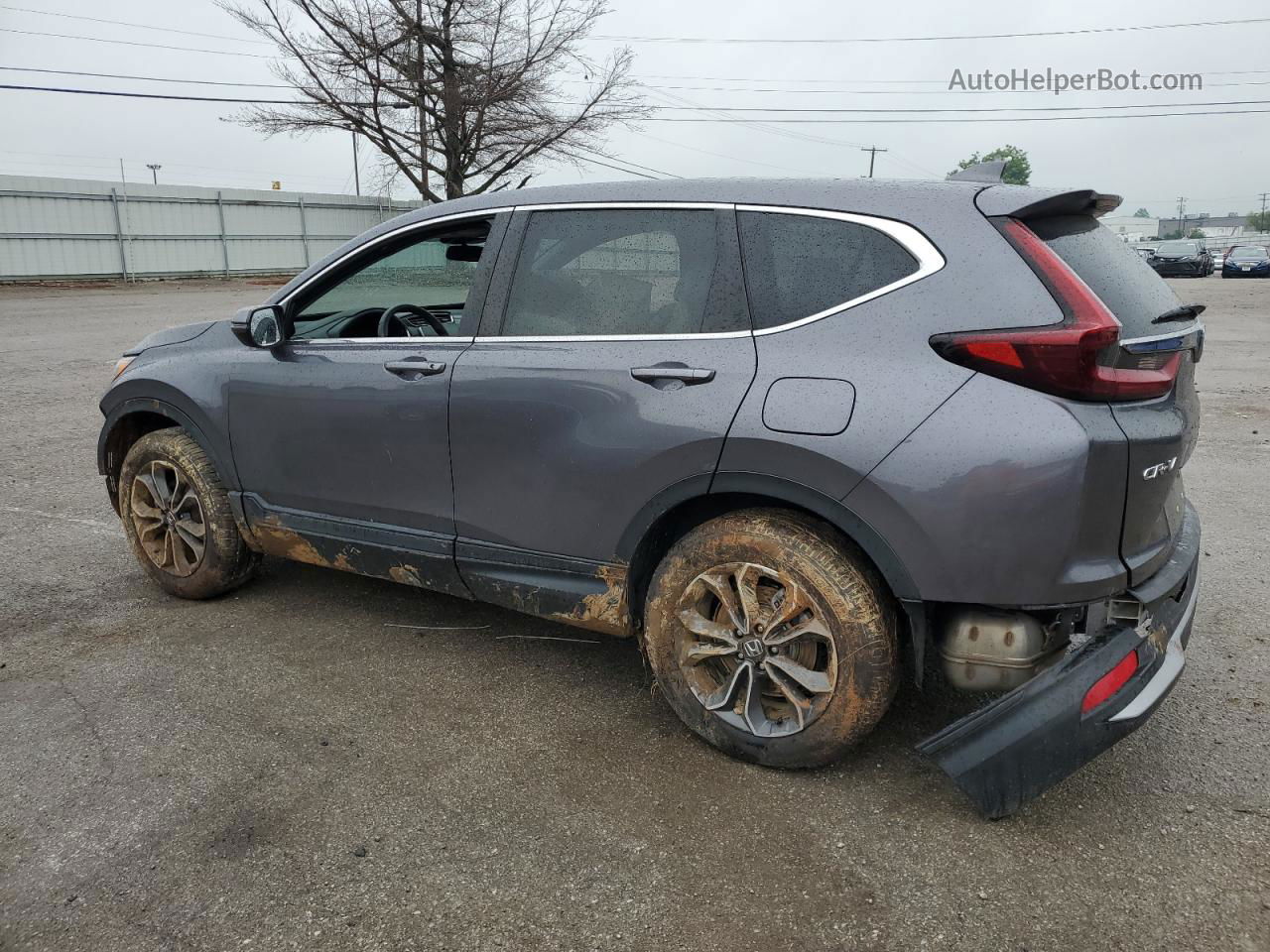 2020 Honda Cr-v Ex Серый vin: 2HKRW2H56LH614642