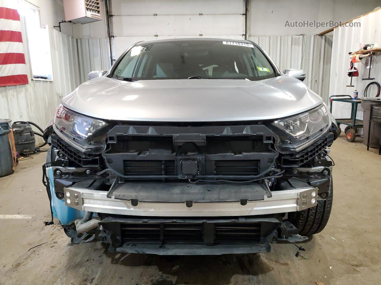 2020 Honda Cr-v Ex Silver vin: 2HKRW2H56LH650203