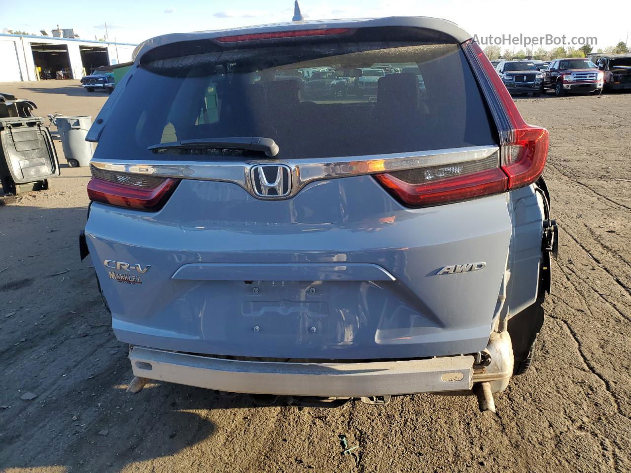 2020 Honda Cr-v Ex Gray vin: 2HKRW2H56LH658172