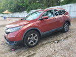 2018 Honda Cr-v Ex Burgundy vin: 2HKRW2H57JH609916