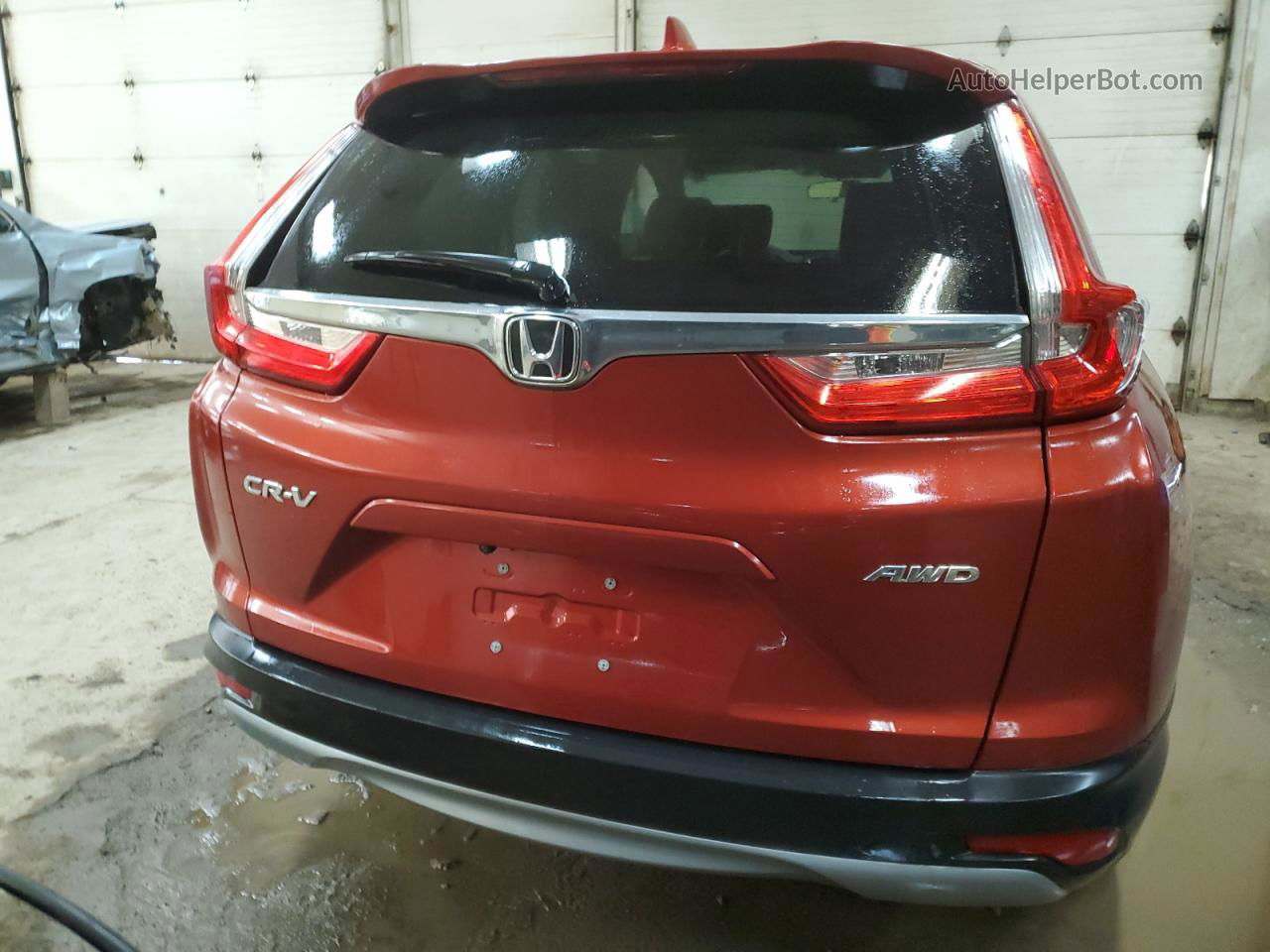 2018 Honda Cr-v Ex Burgundy vin: 2HKRW2H57JH636341