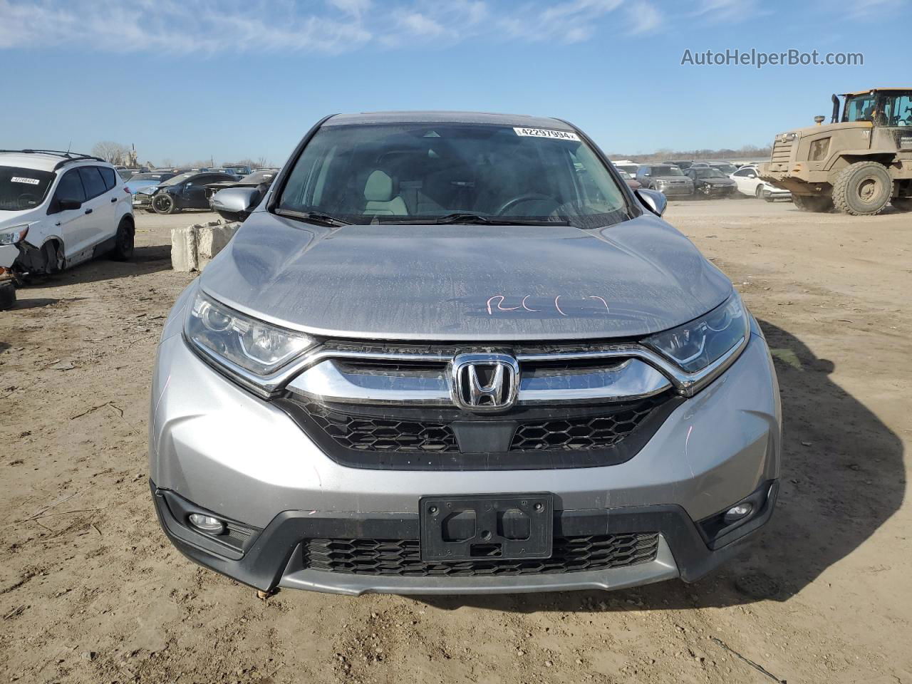 2019 Honda Cr-v Ex Серебряный vin: 2HKRW2H57KH610405