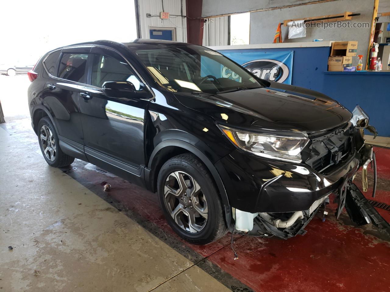 2019 Honda Cr-v Ex Black vin: 2HKRW2H57KH617211