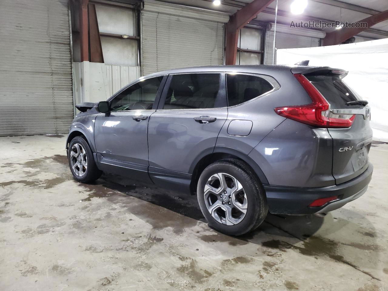 2019 Honda Cr-v Ex Gray vin: 2HKRW2H57KH674234