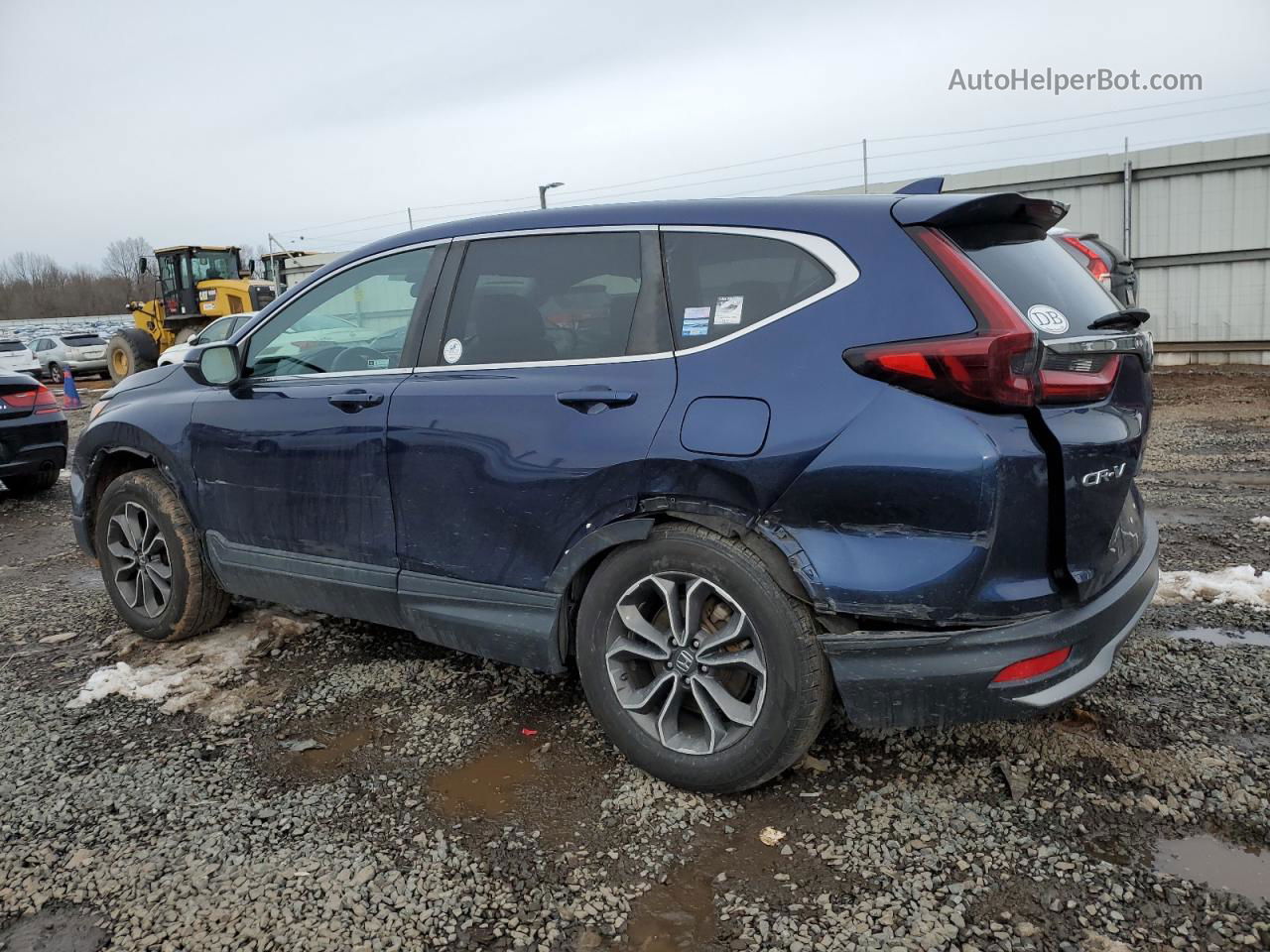 2020 Honda Cr-v Ex Blue vin: 2HKRW2H57LH609577