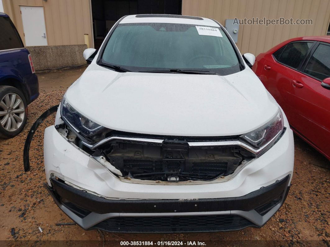 2020 Honda Cr-v Awd Ex White vin: 2HKRW2H57LH699703